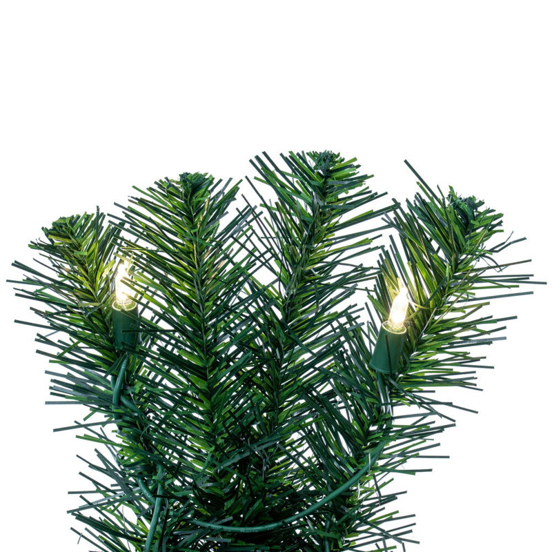 Couronne de sapin artificielle Alanny Dura-Lit, 30" x 30"
