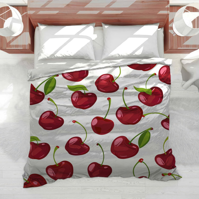 Édredon Cherries Bedding, Édredon simple