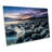 Dunstanburgh Castle Sunset CANVAS WALL ART Framed Print-2139526595