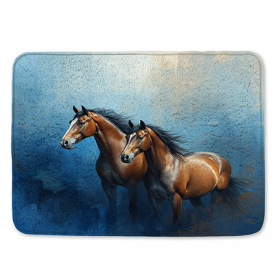Tapis de bain Bay Horses