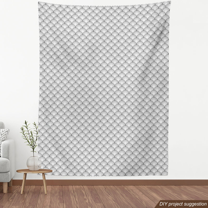 Tissu géométrique, l 36 po x L 360 po