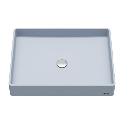 Karran Sternhagen SQS500 23-5/8” x 17-3/4” Rectangular Bathroom Vessel Sink