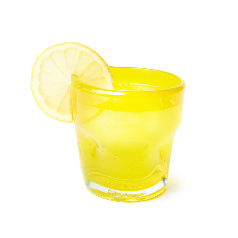 Verre Capri, Jaune