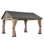 Curtain for Sunjoy cedar wood gazebos
