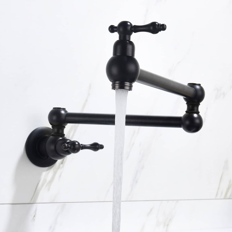 AWZTOO Kitchen Faucet, Matte Black