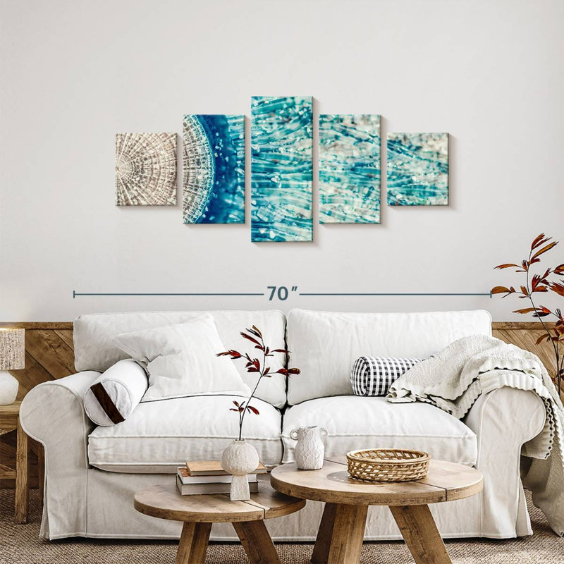 Jellyfish Details, 24" H x 55" W