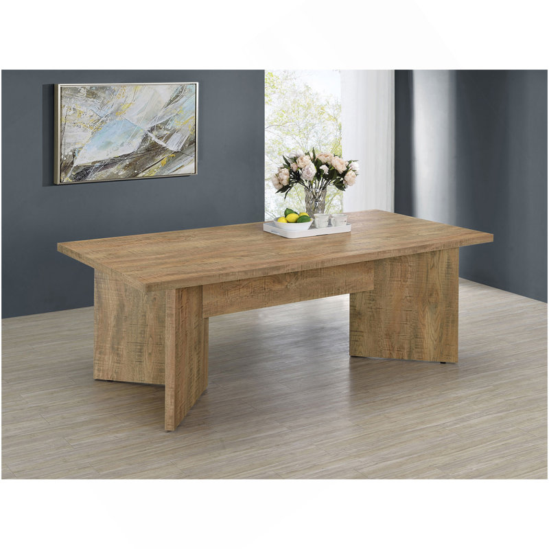 Larrabee Mango Brown Rectangular Dining Table
