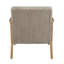 Chaise d'appoint rembourrée avec coussin en mousse de velours côtelé doux-815358549