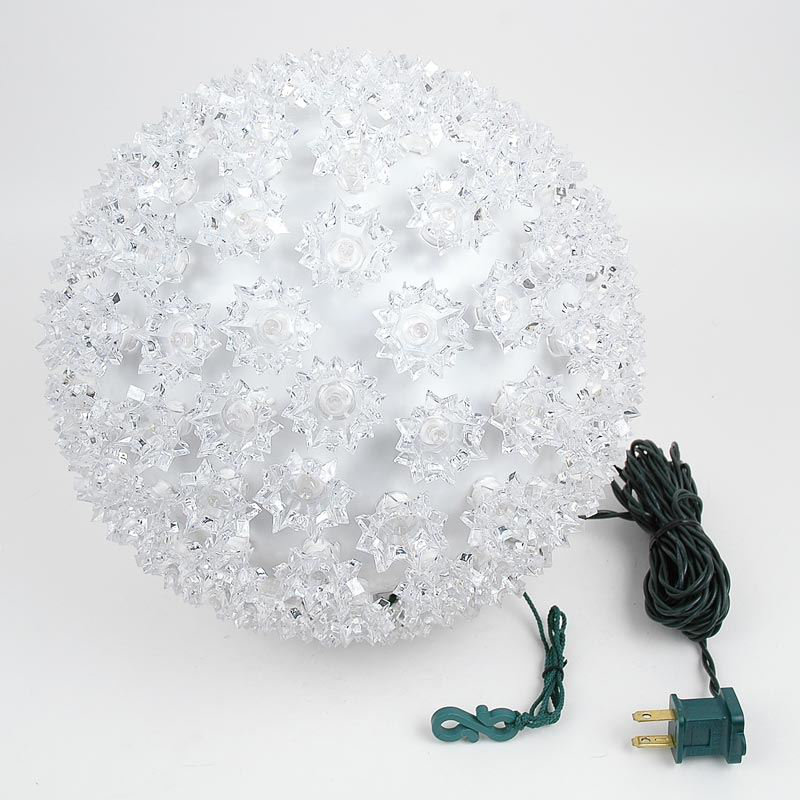 LED Globe Lantern, White