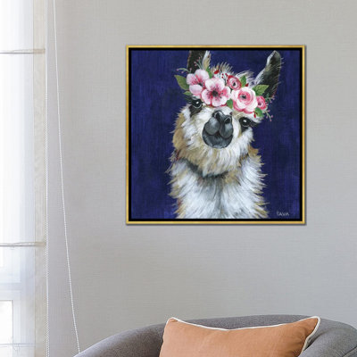 Lady Llama - reproduction d'art