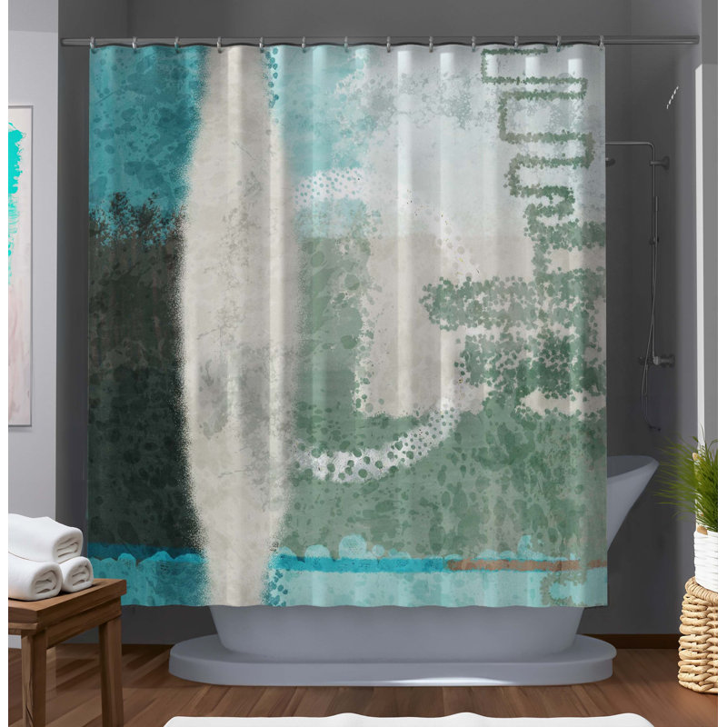 Rideau de douche abstrait Lakan