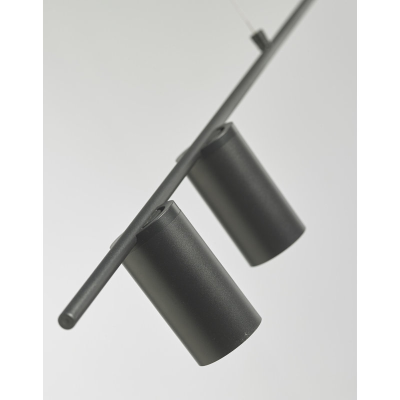 Bardella 3 - Light Black LED Kitchen Island Pendant