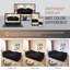 Canapé-lit convertible 3-en-1, canapé moderne à assise profonde de 79,5 po avec 2 coussins, canapé 3 places, canapé en chenille étincelant, méridienne pour salon, studio, bureau, gris-230472022