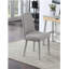 Chaise Taylor avec pieds gris-549604935