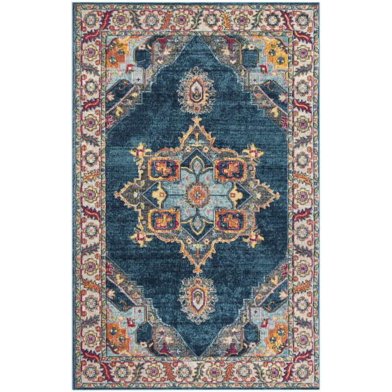 Siya Oriental Hand Woven Area Rug, Rectangle 122 x 183 cm