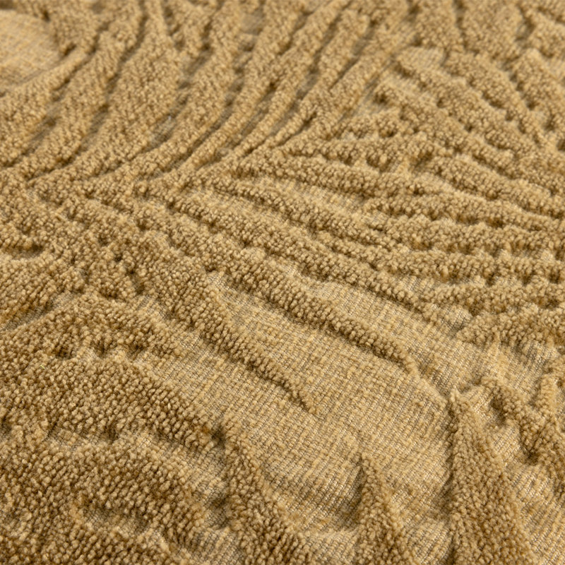 Verone Square Pillow Cover & Insert, Tan