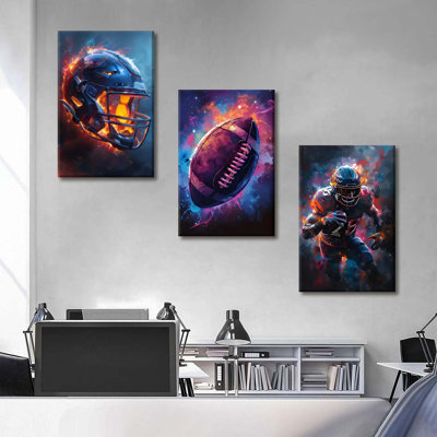 3 Piece Wrapped Canvas Print