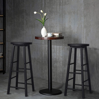 Counter Stool with Metal Frame