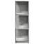 Grandos 100cm H x 33cm W Corner Bookcase-1752905714