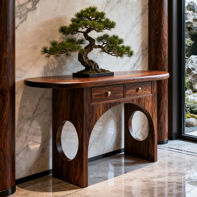 Chinese-style luxury retro console table