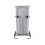 Poubelle coulissante en acier chromé Rev-A-Shelf-94092449