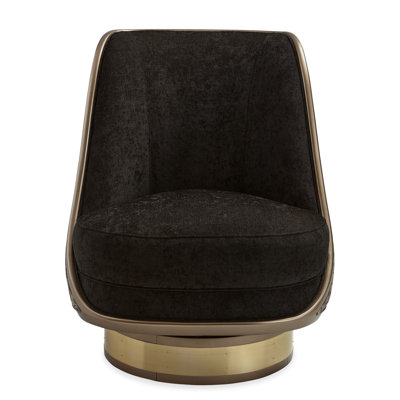 Caracole Upholstery Swivel Chair