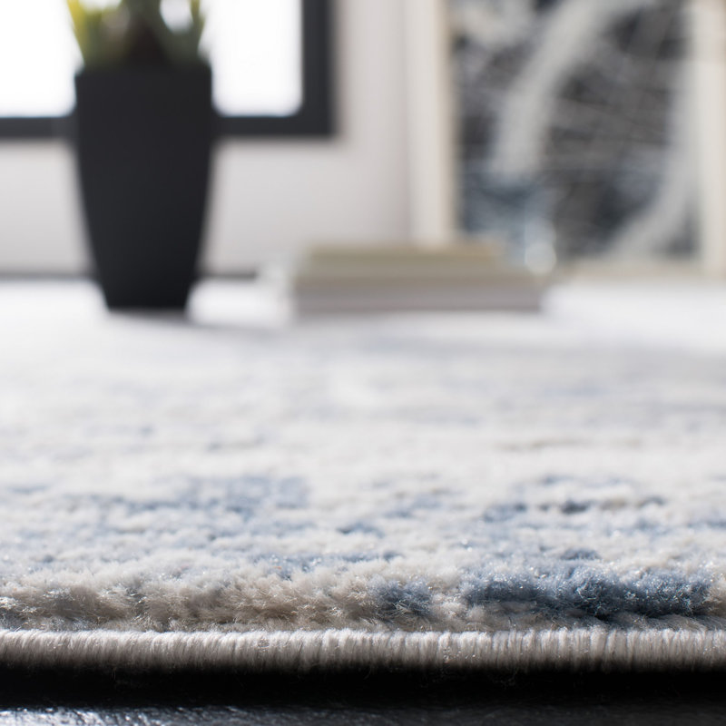 Grandview 700 Performance Abstract Rug, Round 9'