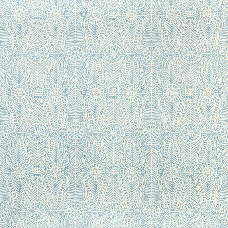 Avondale Drayton Print Fabric, Aegean