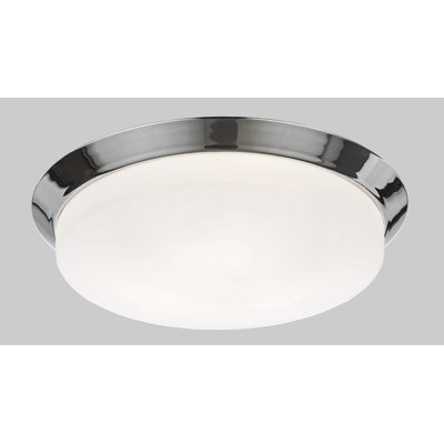 Coupland Glass Flush Mount