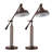 28" Dimmable Dark Brown Desk Lamp
