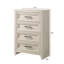 Commode de rangement moderne à 4 tiroirs, pour chambre à coucher, salon, couloir-441672688