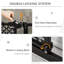 Pressure Mounted Pet Gate With Door