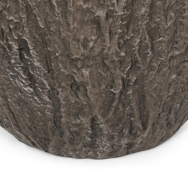 Planter - Magnesium Oxide For Outdoor Beauty, 14"X14"X27", 22.3 Lb, Add Natural Flair To Garden Decor, 13.62 In. D X W 27.79 H,