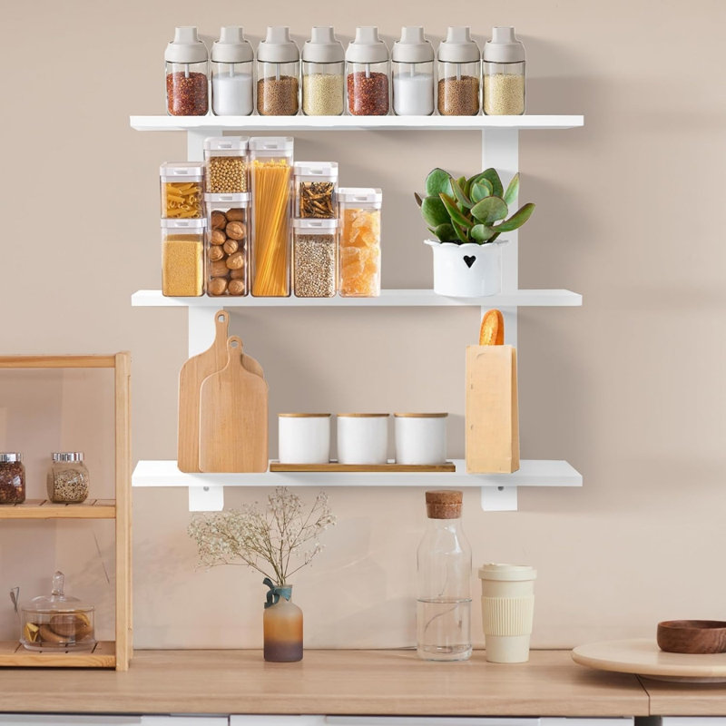 Wood Tiered Shelf