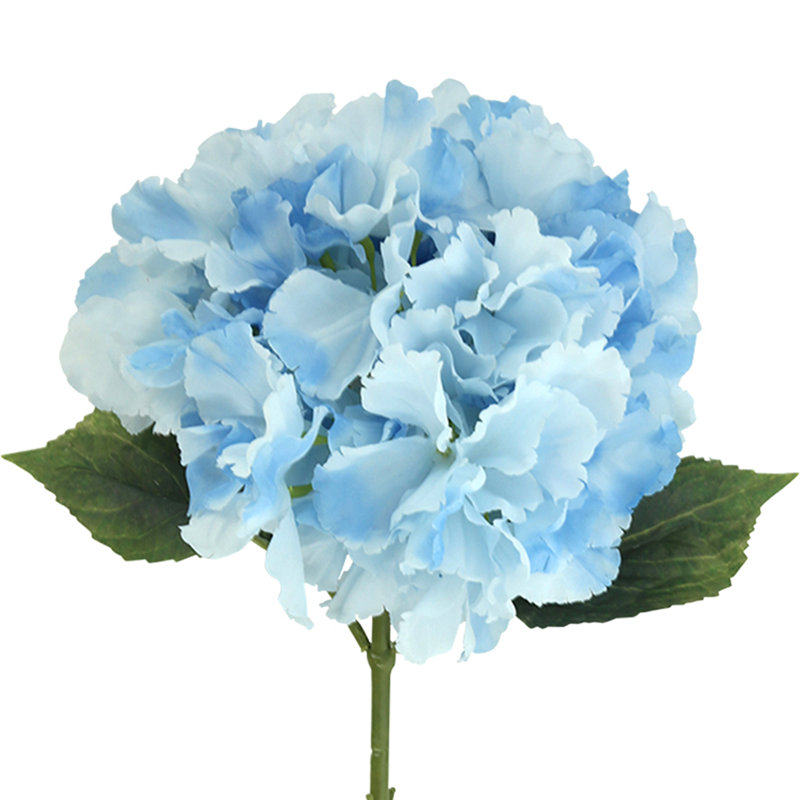 Faux Hydrangea Stems, Blue