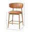 Murphey Upholstered 26'' Counter Stool with Solid Wood Frame-1796195460
