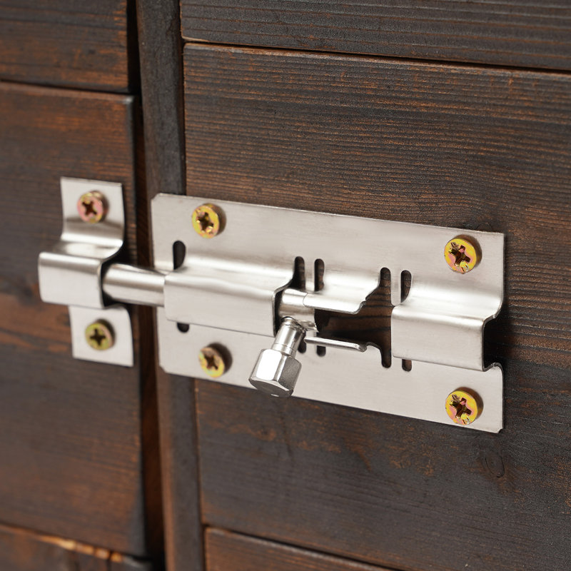 Niche pour chien avec fenêtre et porte, H 31,88 po x l 30,31 po x P 34,64 po