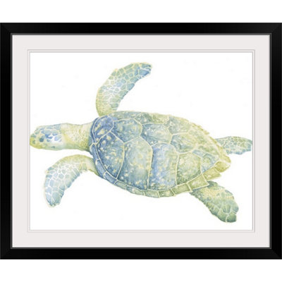 « ii » megan meagher, reproduction d’art Tranquil Sea Turtle
