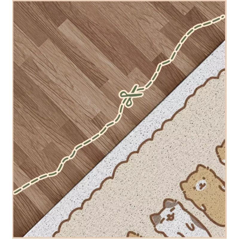 Tapis de litière en plastique, H 0,11 po x l 23,62 po x P 15,74 po