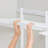 Rubbermaid 2-4ft Expandable Closet Kit Organization Storage Solution, White