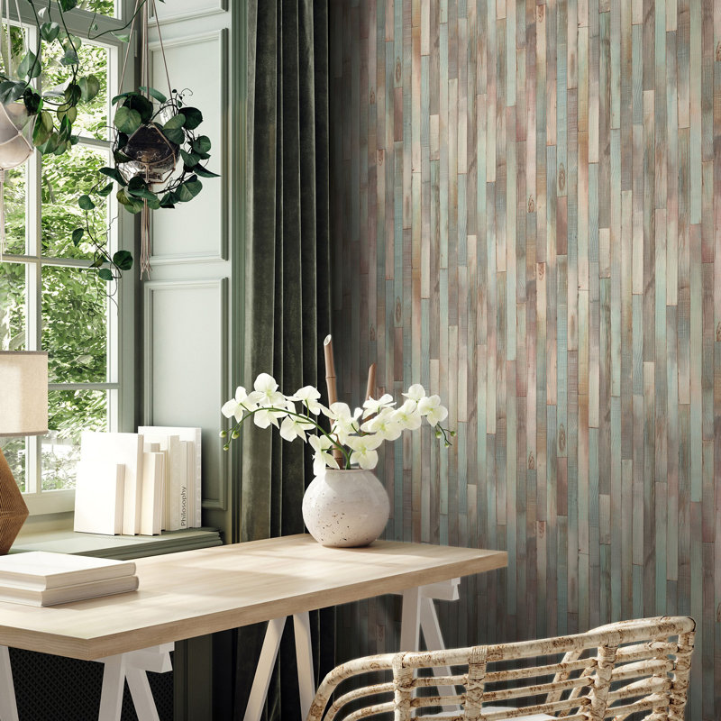 32.97Cm x 33Cm Matte Wallpaper Roll, Green
