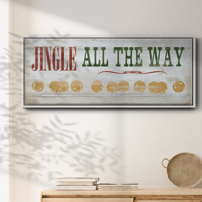 Toile encadrée «Jingle All the Way»