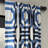 Magari Geometric Printed Cotton Room Darkening Single Curtain Panel-87260349-98804310