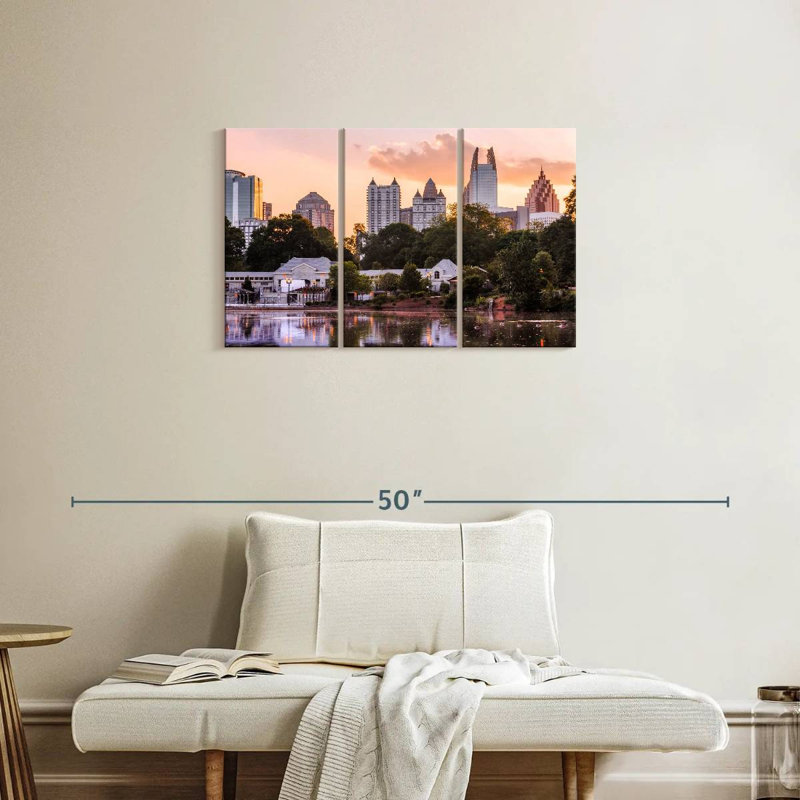 Coucher de soleil Nicci Piedmont Park, H 20 po x l 33 po