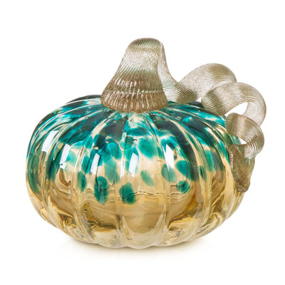 Décoration de citrouille en verre paillettes Maddocks