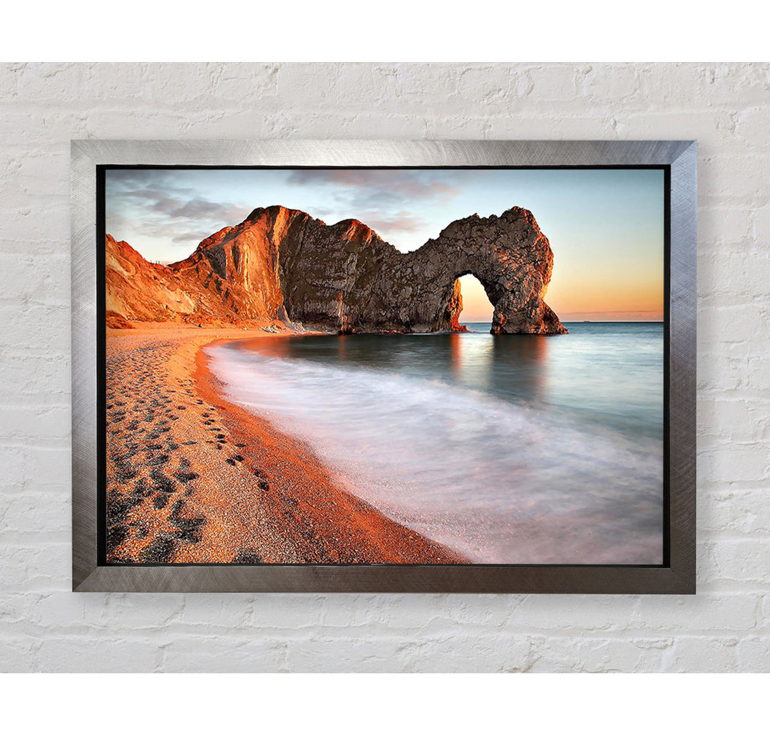 Durdle Door England - Einzelner Bilderrahmen Kunstdrucke