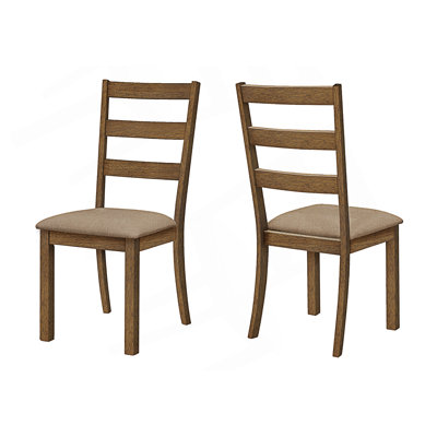 Elegant Transitional Upholstered Dining Chair Set