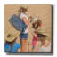 «Epic Graffiti», filles sur la plage, par Carlos Casamayor, art mural sur toile, 26 po x 26 po
