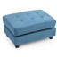 Élégant repose-pieds turquoise pour n'importe quelle pièce-355734027