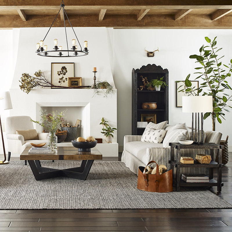 Flourish Solid Wood Bookcase